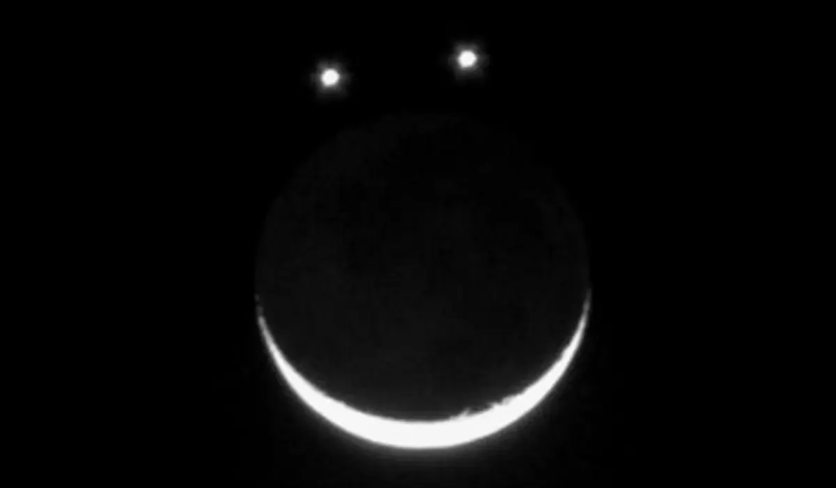 Planets to align in a rare formation resembling a "smiley face" on April 25